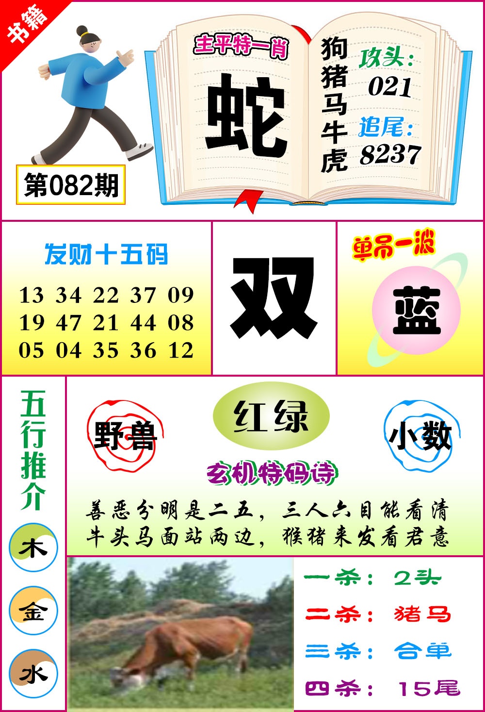 082期澳门钻石十五码[图]